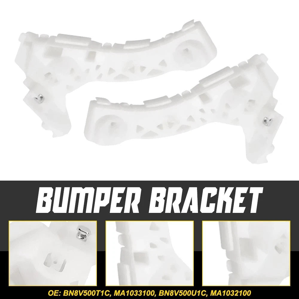 2X Front Bumper Bracket Support Retainer for Mazda 3 (2004–2008) EXV