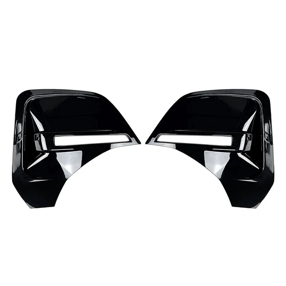 Black Rear Side Air Vent Covers for BMW 4 Series G26 i4 (2020-2024)