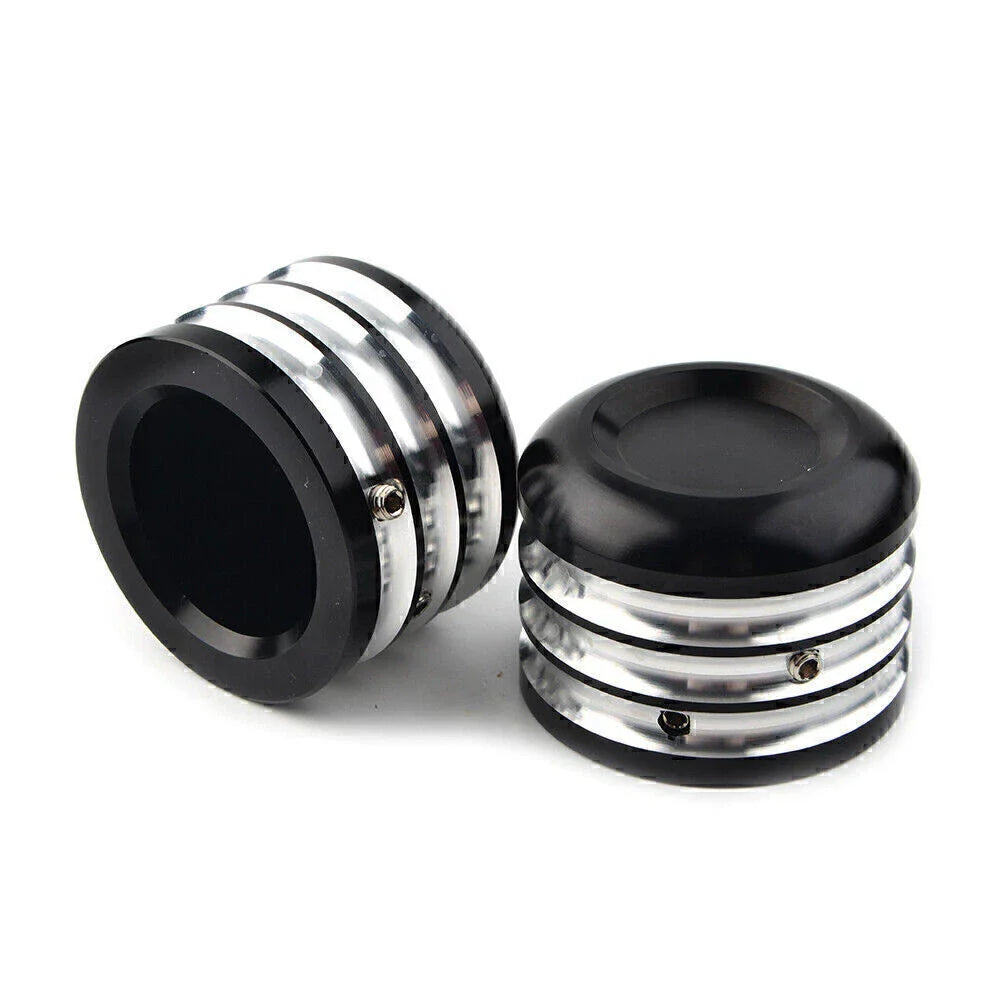 CNC Front Axle Cap Nut Covers for Harley Dyna Electra Glide Sportster