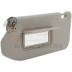 Left Gray Sun Visor with Lamp for Infiniti JX35 (2013)