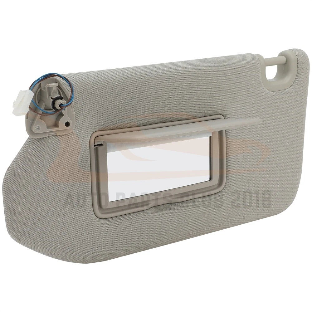 Left Gray Sun Visor with Lamp for Infiniti JX35 (2013)
