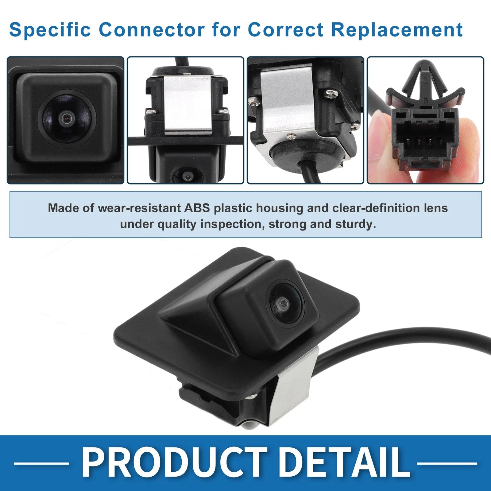 Rear View Park Assist Backup Camera for Kia Optima Hybrid (2011–2013)