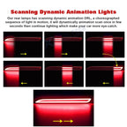 3D LED Rear Bumper Reflector for Lexus IS RX RC (2016-2023)