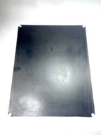 Set of 2 Heavy Duty Rubber Tile Sheets 1/4'' Thick 15 x 19
