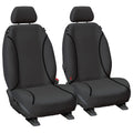 Front Canvas Car Seat Covers for Mitsubishi Triton MQ MR (2015-2020)