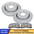 Front Brake Discs Rotors and Pads for Ford Expedition F-150 Navigator (2010–2020)