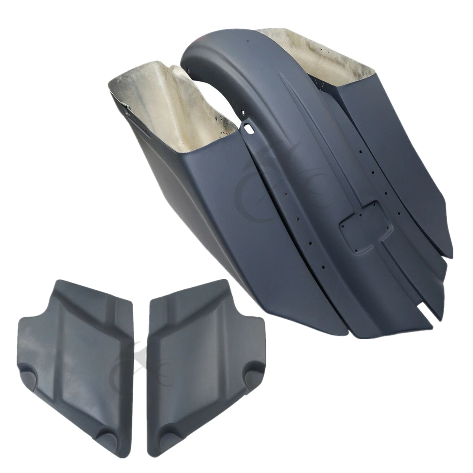 7" Stretched Saddle Bags for Harley Touring (2014–2024)