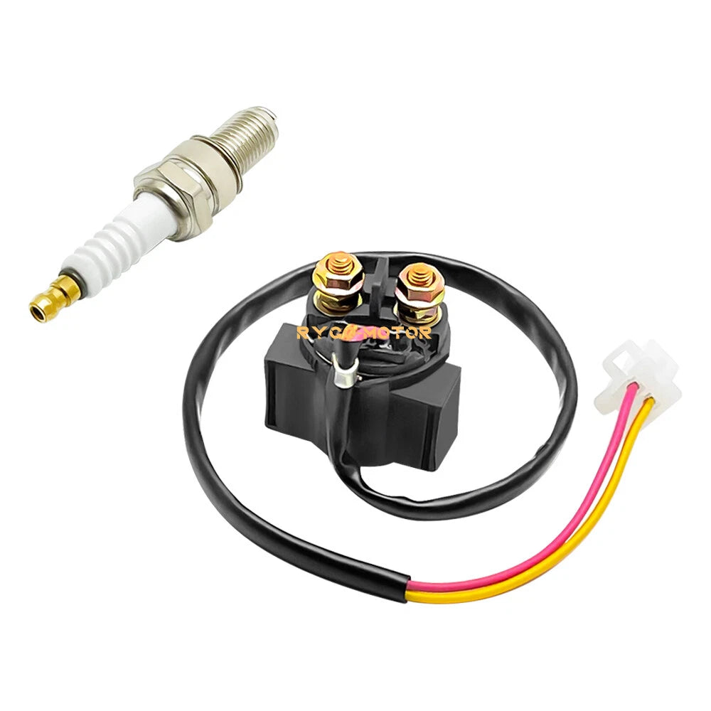 Starter Solenoid Relay W/Spark for Yamaha Moto 4 (1985–1995)