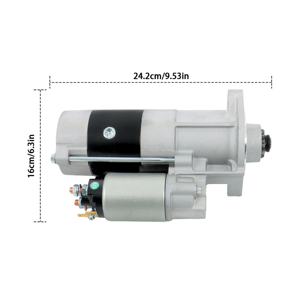 Starter for Takeuchi Loader TL250 (Fits Kubota V3800DI-T)