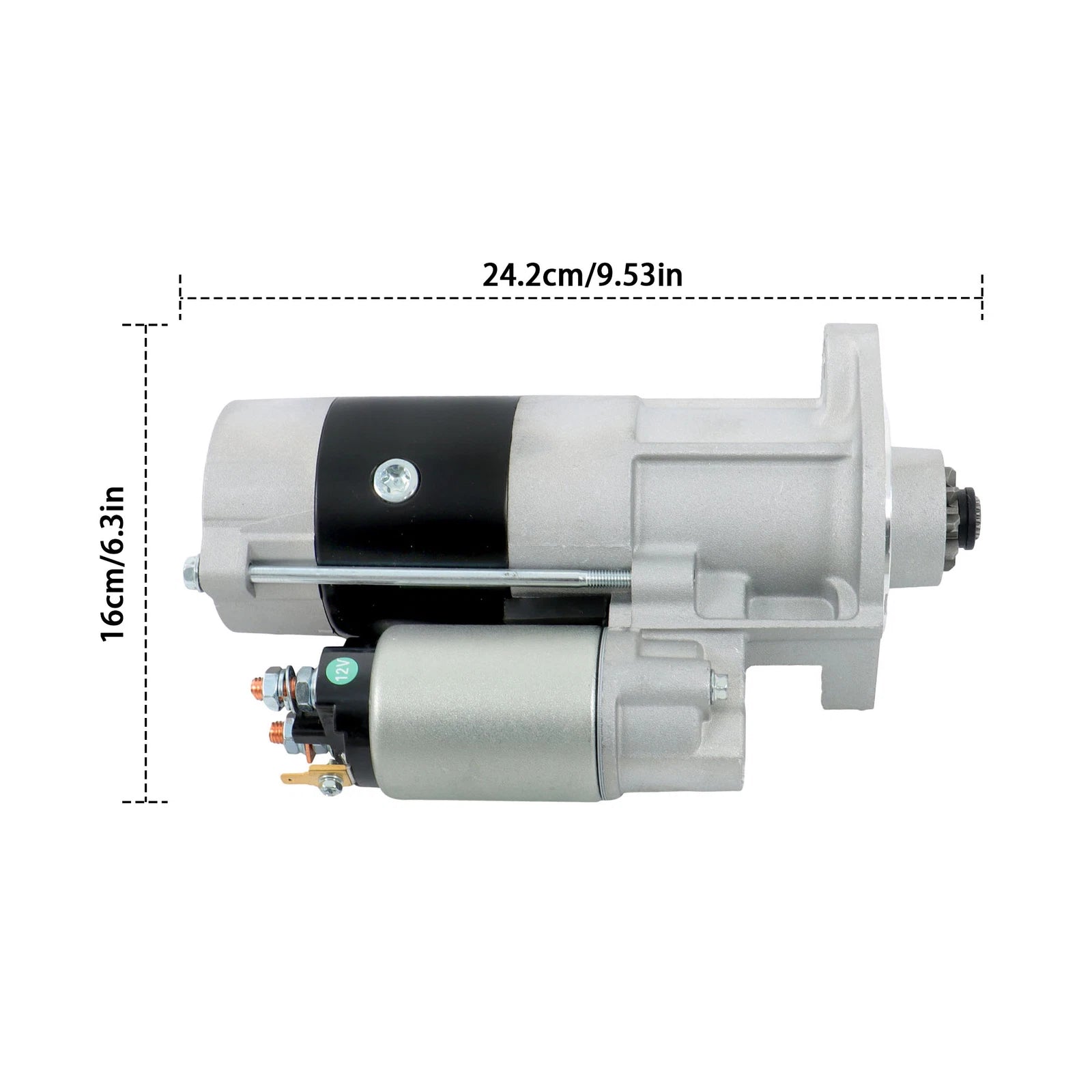 Starter for Takeuchi Loader TL250 (Fits Kubota V3800DI-T)