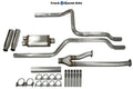 2.5" Dual Exhaust Kit for Toyota Tundra (2009–2013) Stainless Rolled Tip