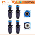 Set of 4 Fuel Injectors for Ford Escape 2.3L (2005–2008) & Focus (2005–2007)