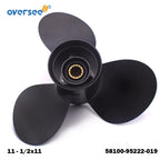 11.5" Aluminum Propeller for Suzuki DT40 DT50 (58100-95222)