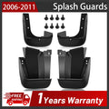 Splash Guards Mud Flaps Mudguards Front & Rear for Honda Civic (2006–2011)