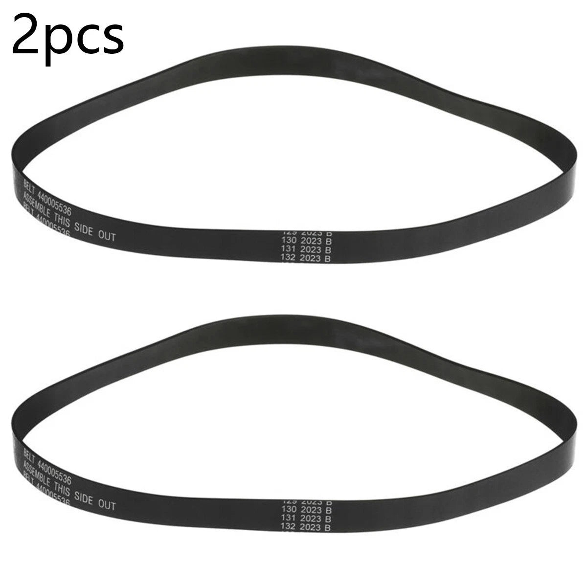 2X Drive Belt for Vax Dual Power Max (W86-DD-B, ECB1TNV1, VRS801)