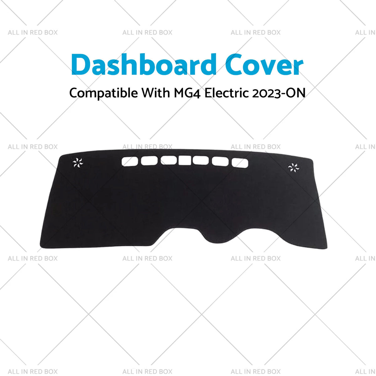 Non-Slip Dashboard Cover for MG4 Electric (2023–2023) Black