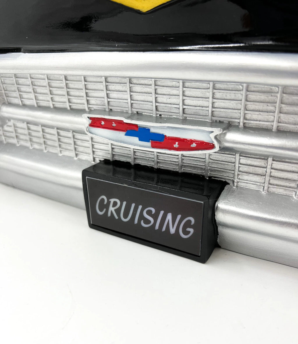 Polyresin Front Wall Shelf with LED Headlights for Chevrolet Bel Air (1957)