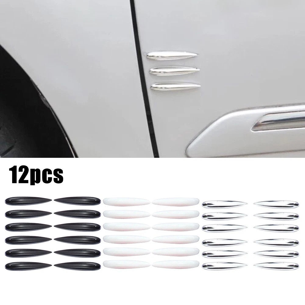 12PCS Car Door Protector Trim Strip for Universal Fit