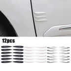 12PCS Car Door Protector Trim Strip for Universal Fit