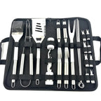 29 pcs Outdoor Barbecue Grilling Tools Set with Bag