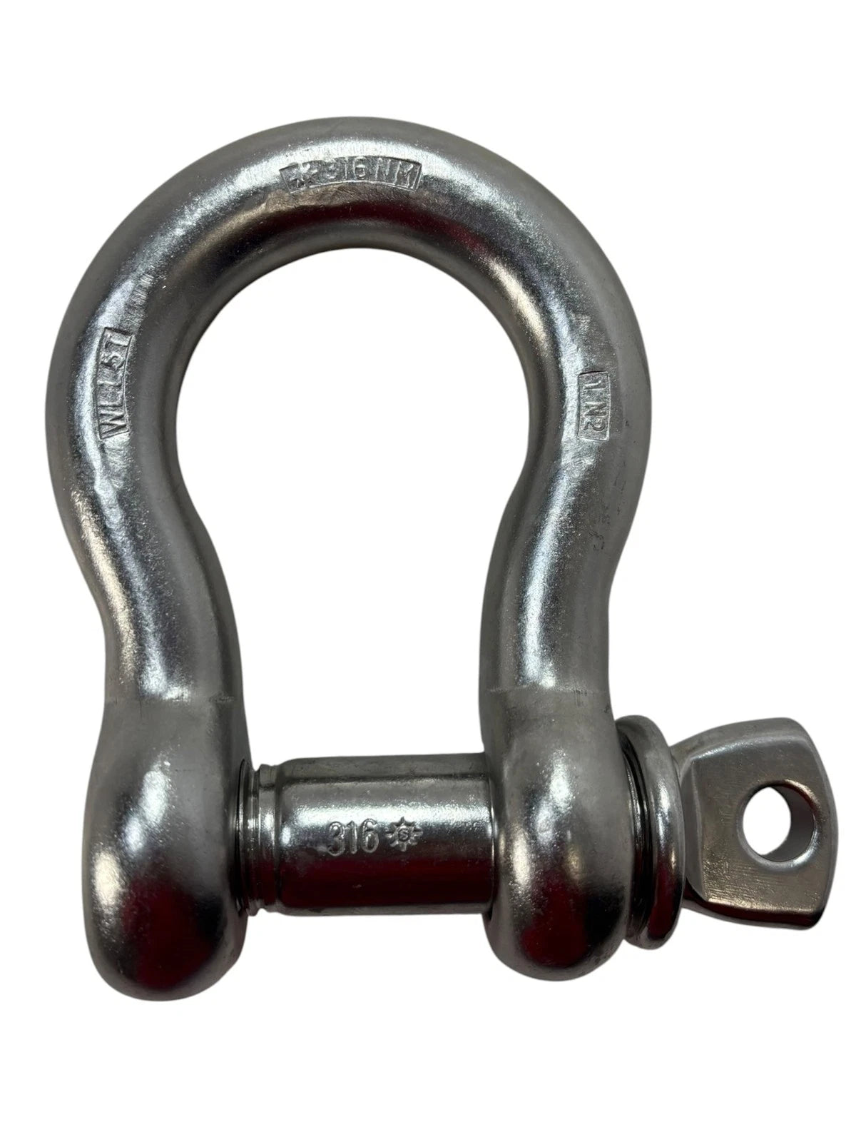 1" T316 Stainless Steel Boat Anchor Shackle WLL 5T