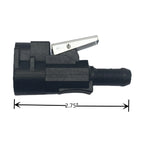 Fuel Connector for Mercury Outboards (22-13563Q7, 22-13563T7, 18-8091)