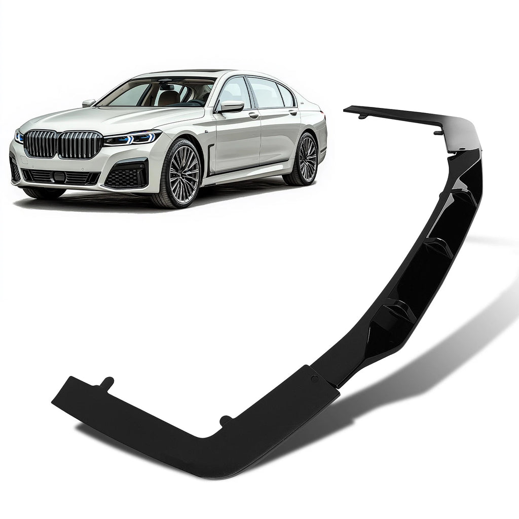 3PC Black Diffuser Kit for BMW 7 Series G11 G12 (2019–2022) Shark Style