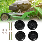 4 Pack Lawn Mower Wheels Kit for
