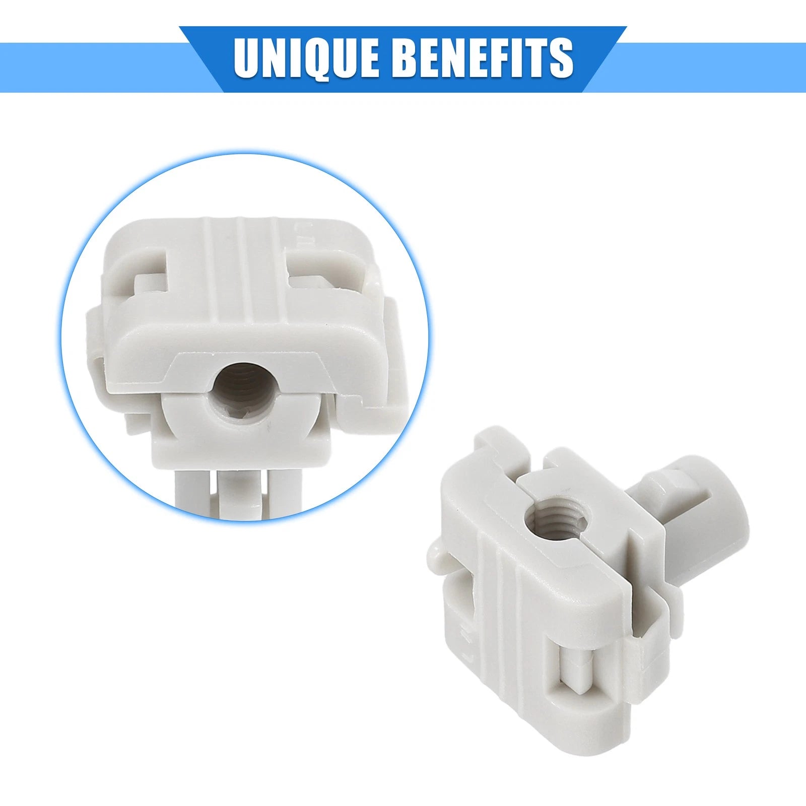 Set of 4 Tailgate Door Lock Rod Latch Clips for Chevrolet Astro (1994–2005)