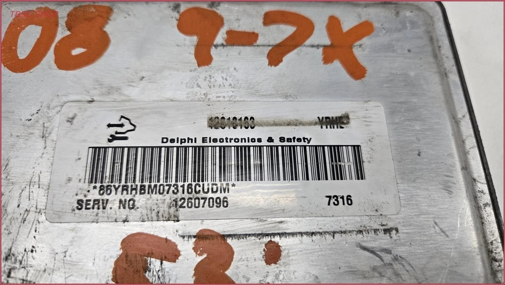 Engine Computer E67 ECU ECM PCM for Chevy Impala SS Saab 9-7X (2008)