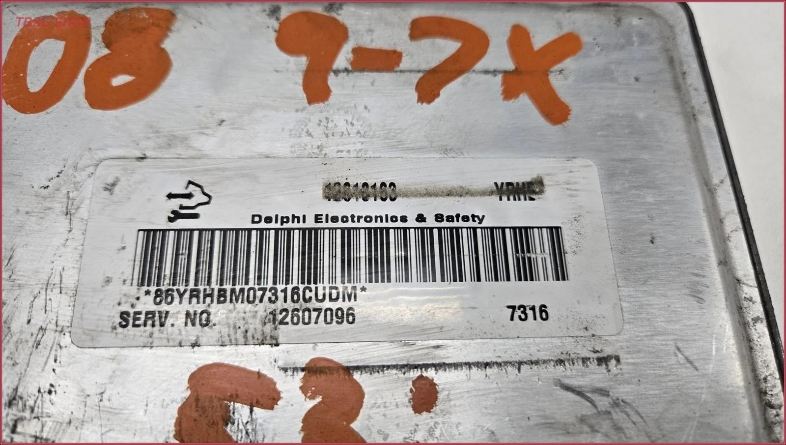 Engine Computer E67 ECU ECM PCM for Chevy Impala SS Saab 9-7X (2008)