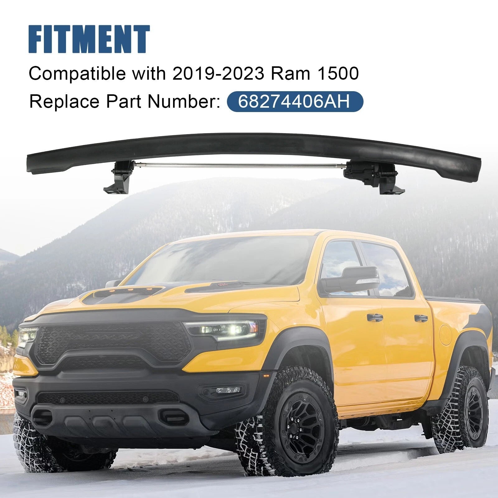Front Active Air Dam for RAM 1500 (2019-2023)