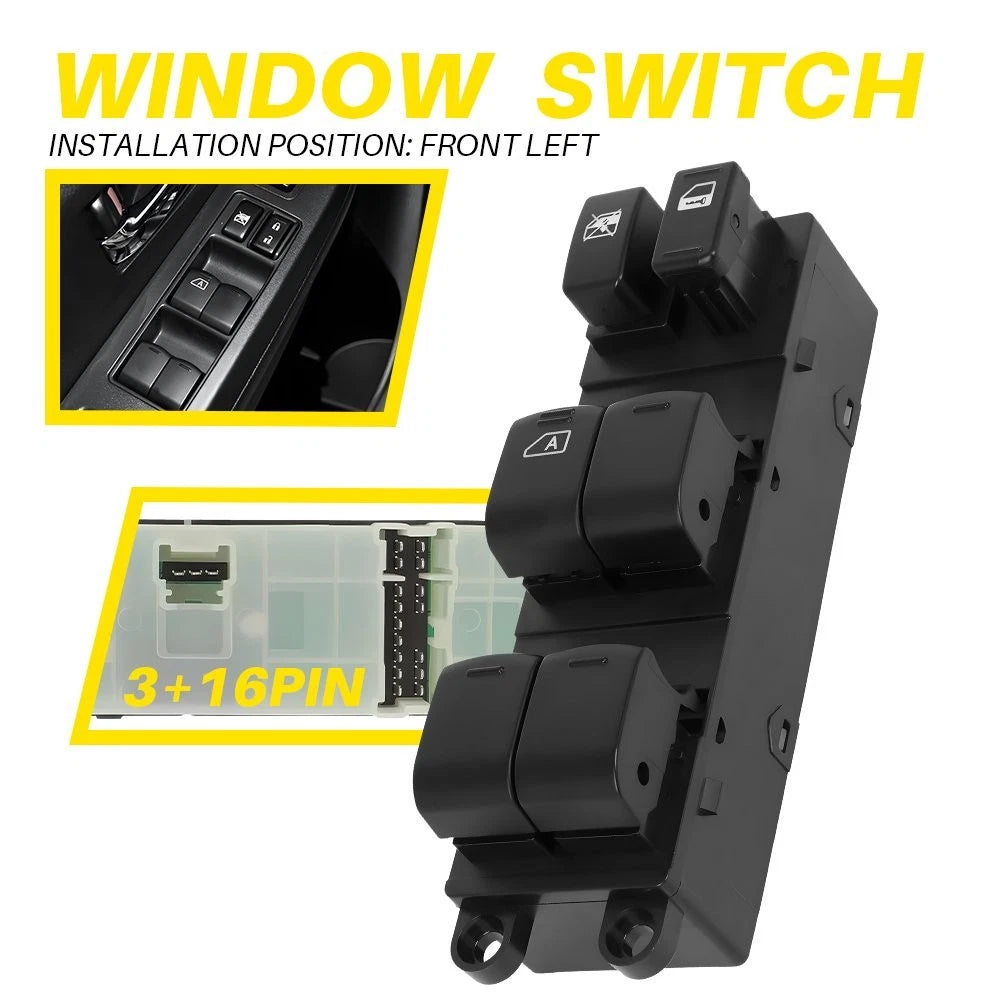 Master Window Switch for Subaru Outback Legacy (2010–2012) Left Driver