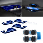 Blue Door Handle Bowl Sticker for Toyota Camry 8th (2018–2024)