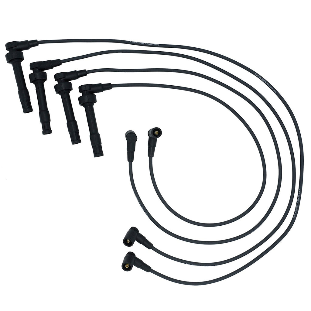 Set of 4 Spark Plug Wires for BMW 3 Series E36, 318ti, E30