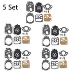 Set of 5 Carburetor Diaphragm Gasket Kit for Stihl 034 038AV (1979–1999)