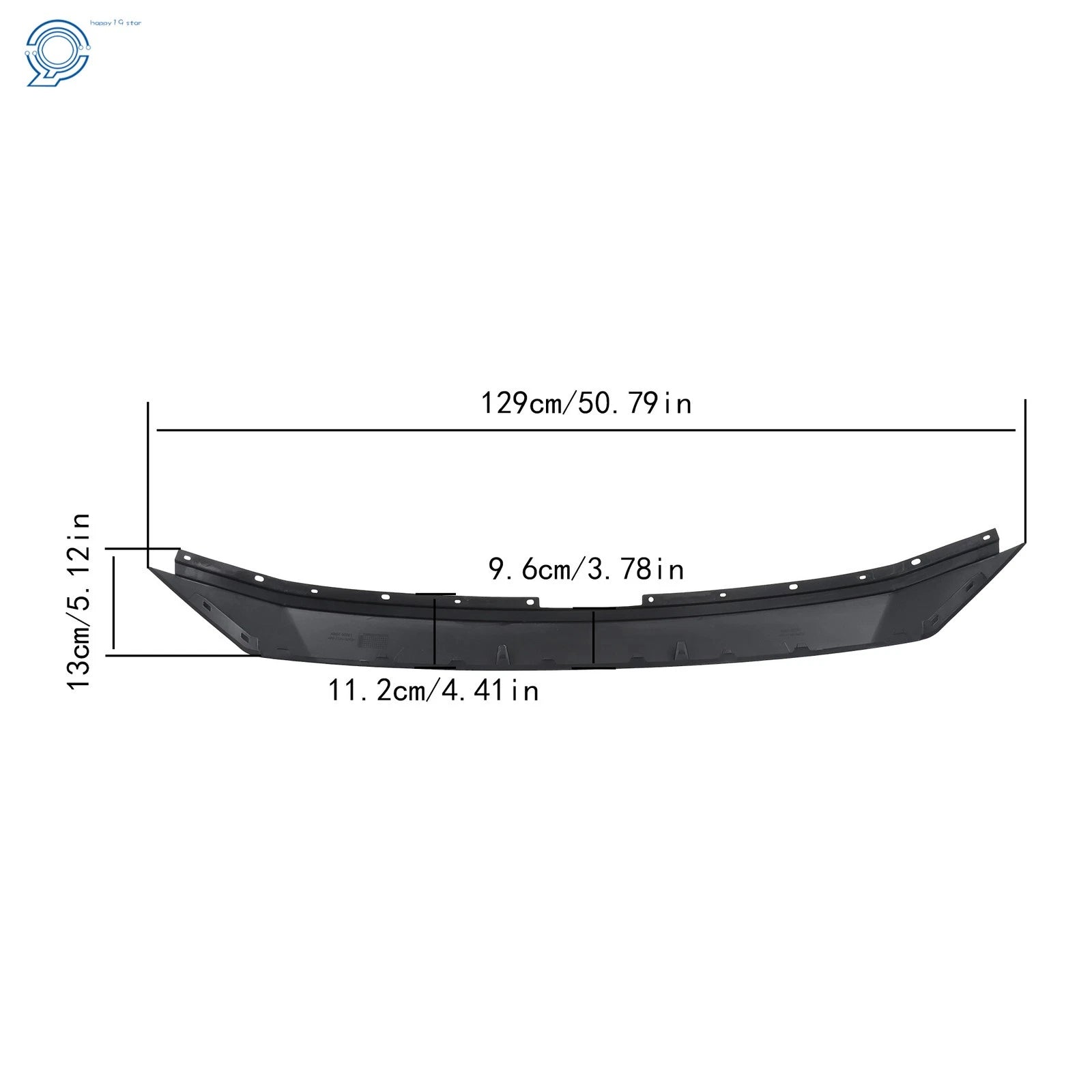 Front Bumper Upper Grille Covers for Mazda CX-5 (2022-2023)
