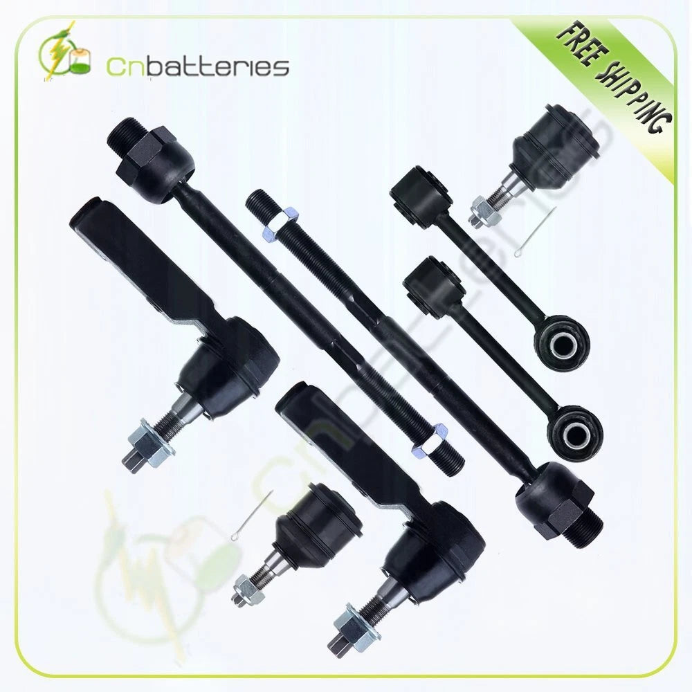 8pc Steering Suspension Kit Sway Bar & Ball Joint for Jeep Liberty (2005)