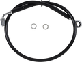 Brake Line - Front Upper - Black for Drag Specialties (618620-BLK)