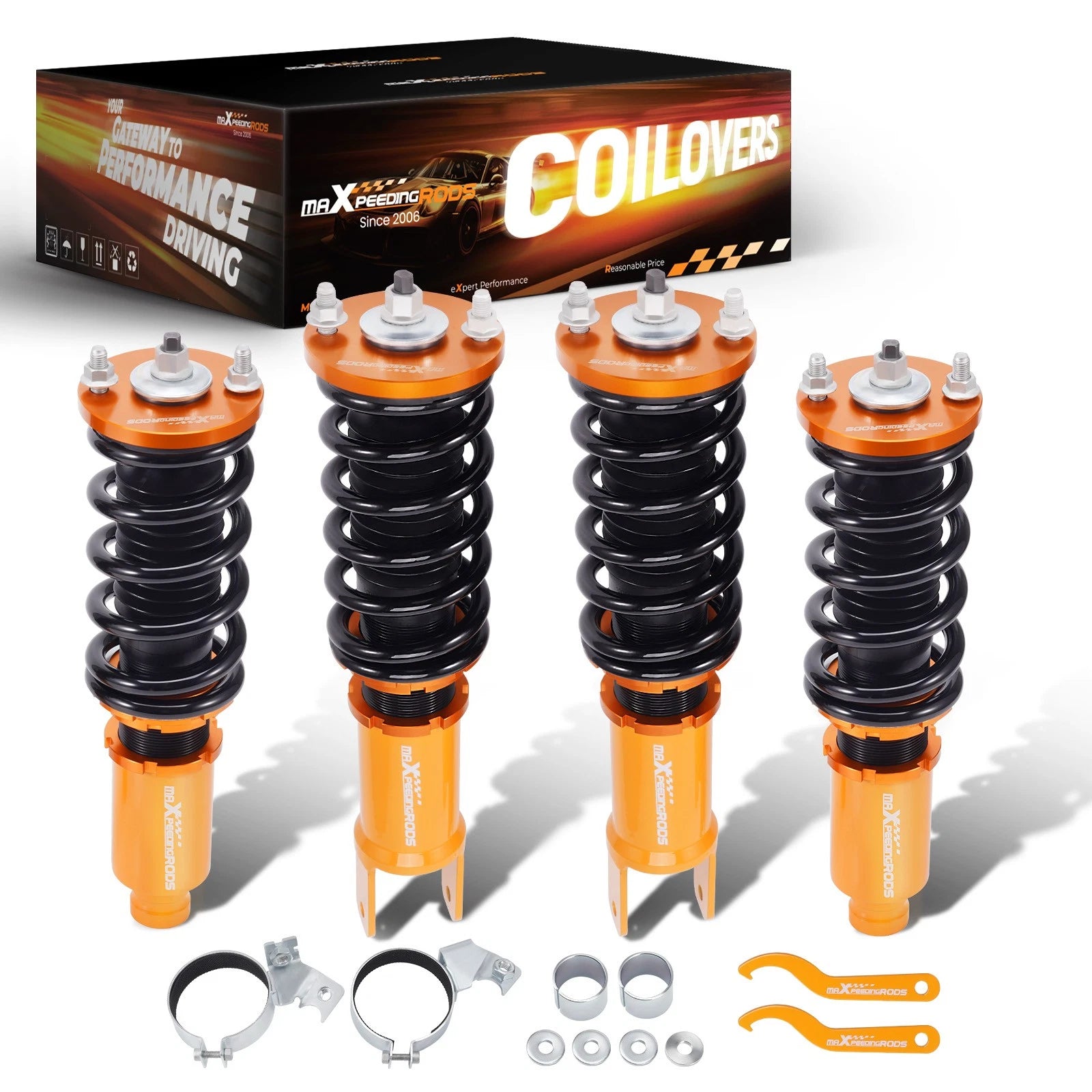 Coilovers for Honda Civic EK (1996–2000) Adj. Height Shock Absorbers Kit