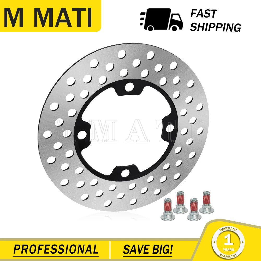 Front Brake Disc Rotor w/ Bolts for Yamaha Wolverine Grizzly (2016–2023)