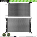 Radiator & A/C Condenser Kit for Chevrolet Silverado 2500 3500 HD (2011–2015)