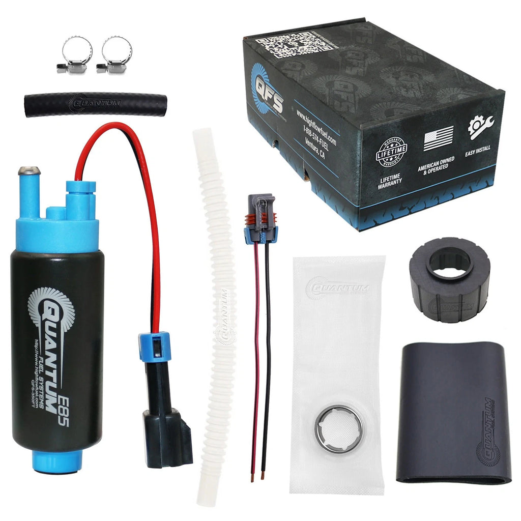 QFS 340LPH E85/Flex Fuel Pump for BMW 318i 323i 325it (2000–2006)