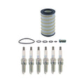 Wix Engine Oil Filter & NGK 6 Laser Platinum Spark Plugs for W204 C300 (2008–2015)
