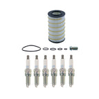 Wix Engine Oil Filter & NGK 6 Laser Platinum Spark Plugs for W204 C300 (2008–2015)