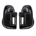 Lowers Vented Fairing for Harley Touring Glide (2014–2025) Black Denim