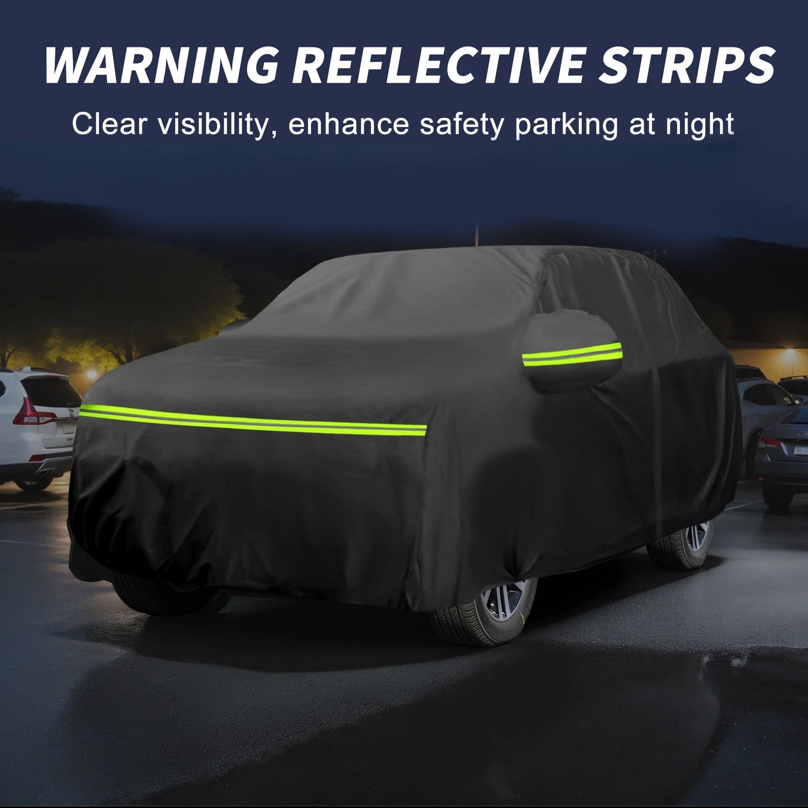 Waterproof 210D-PU Car Cover for Volkswagen Touareg (2002–2018)