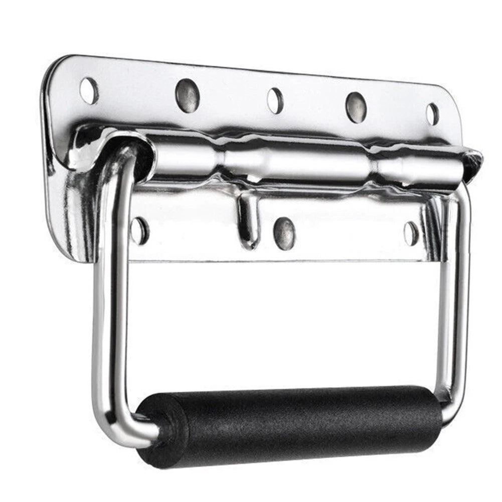Steel Handle with Rubber Grip for Speaker Box (100mm, 120mm, 140mm)