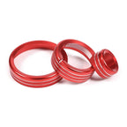 Red Multimedia Knob Ring for Alfa Romeo Giulia Stelvio (2017-2019)