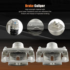 Front Pair Brake Calipers w/ Bracket for Honda Pilot (2003–2008)